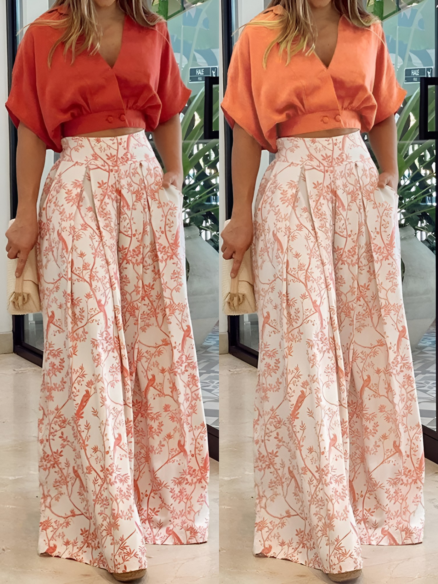 Zavando – Zweiteiliges Sommeroutfit für Frauen