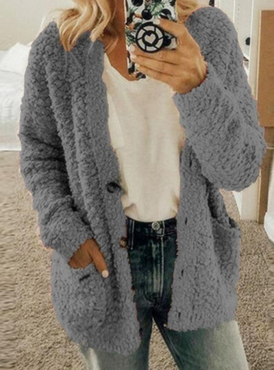 Zavando - Kuschelige Strickjacke für Damen