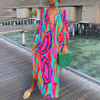 Zavando - Boho Kleid für Damen