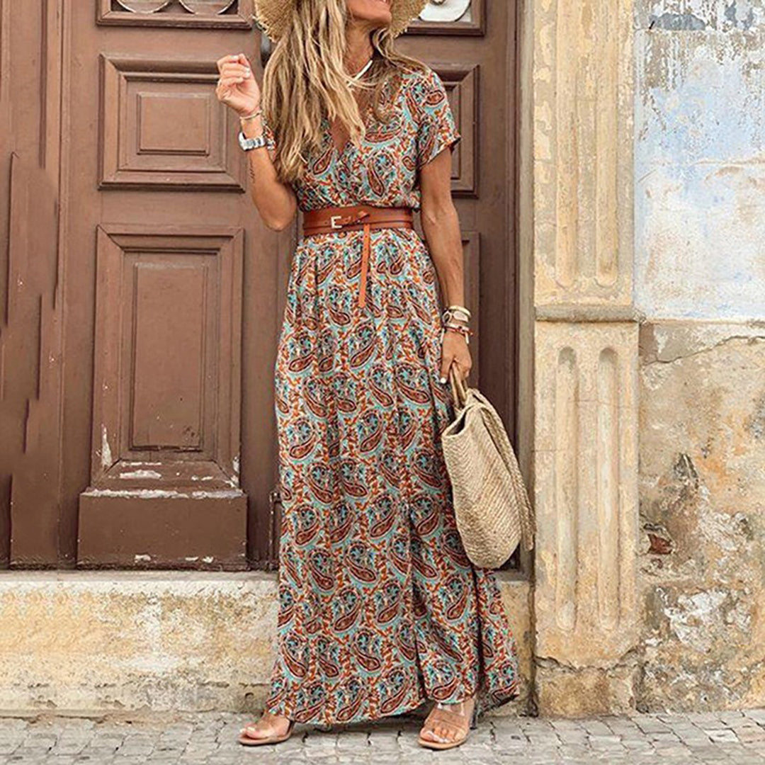 Zavando - Stilvolles und elegantes Boho-Kleid