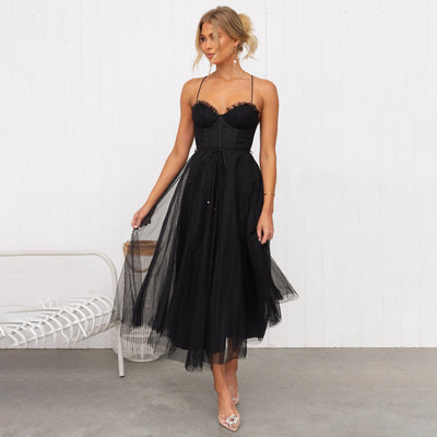 Zavando - Elegantes midikleid