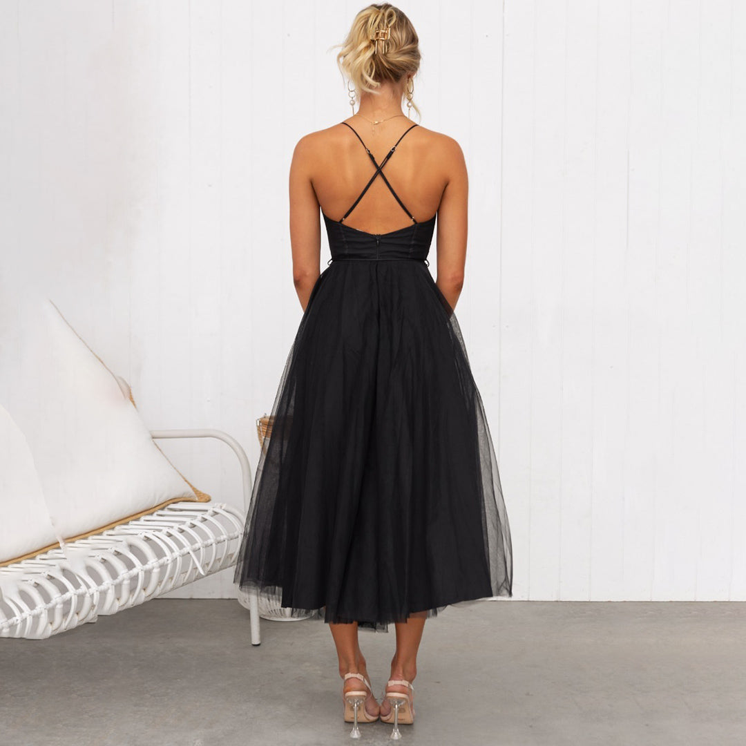 Zavando - Elegantes midikleid