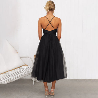 Zavando - Elegantes midikleid