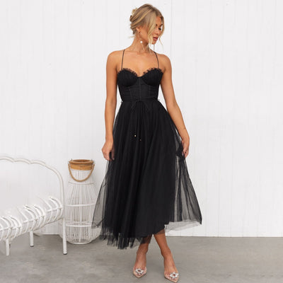 Zavando - Elegantes midikleid