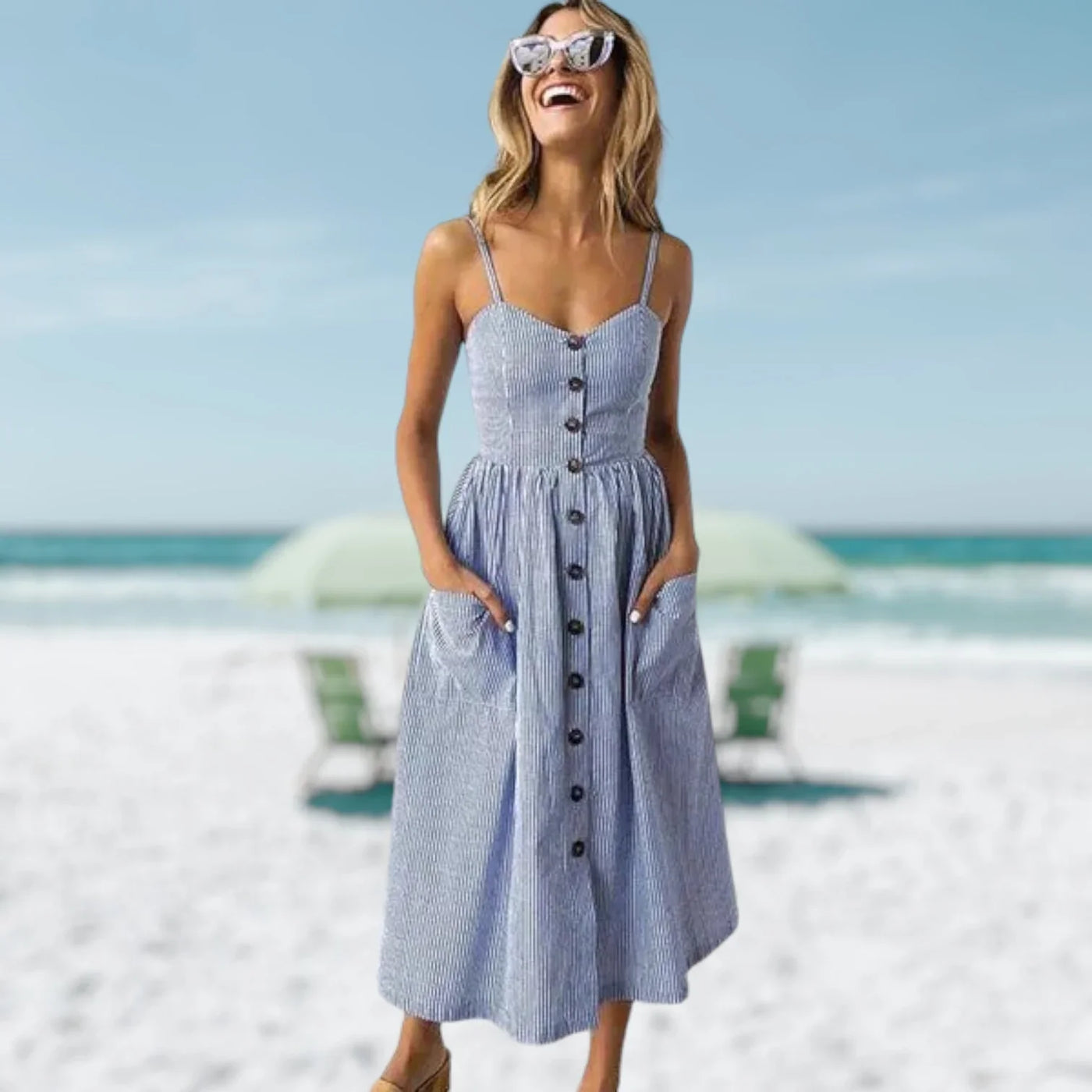 Zavando – Leichtes Baumwollkleid