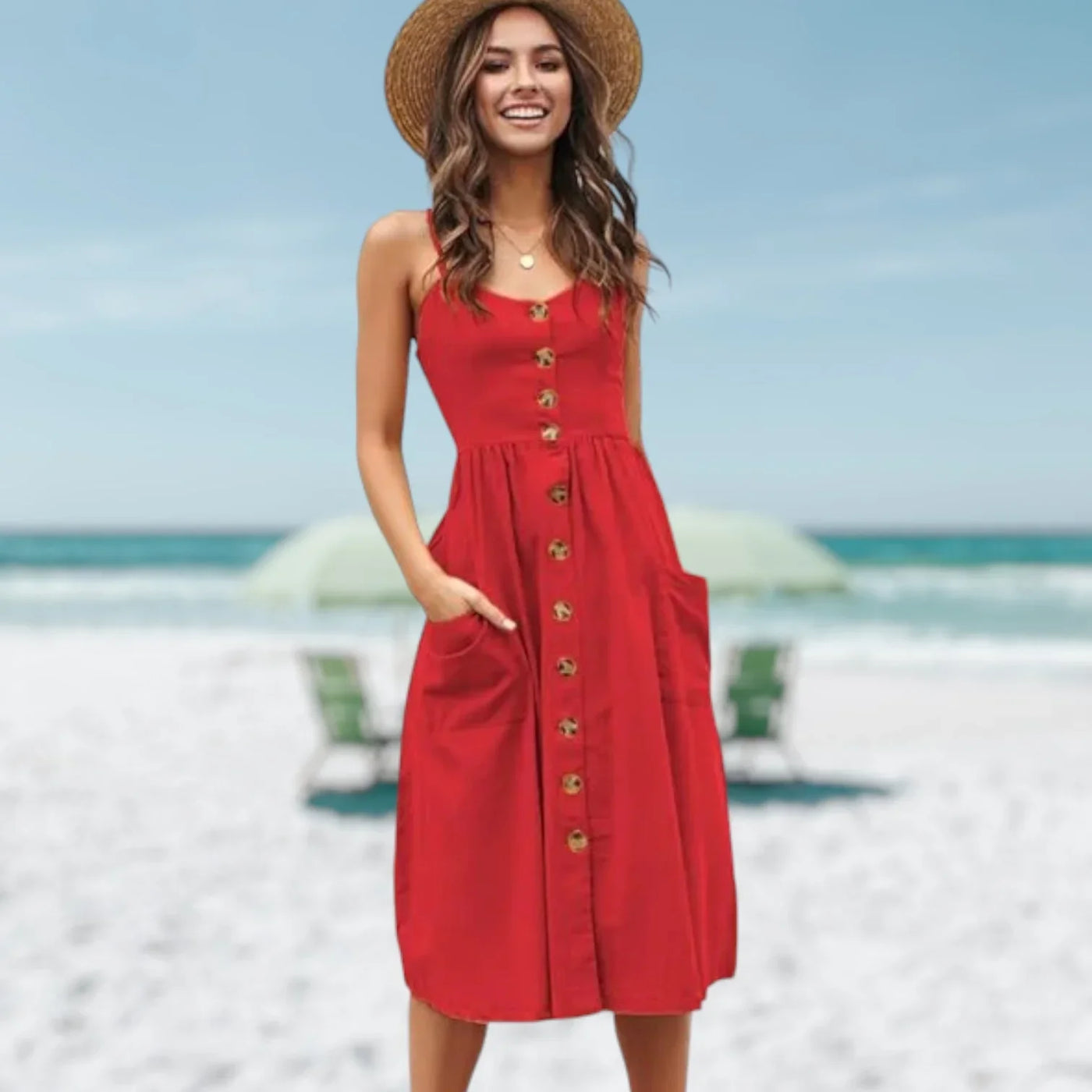 Zavando – Leichtes Baumwollkleid
