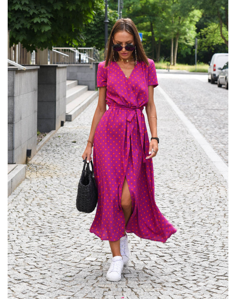 Zavando - Damen Sommer Bequemes Kleid