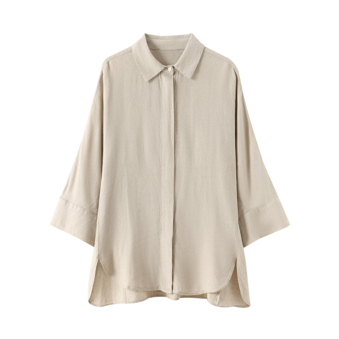 Zavando - Mühelose Casual Basic Hemd Set