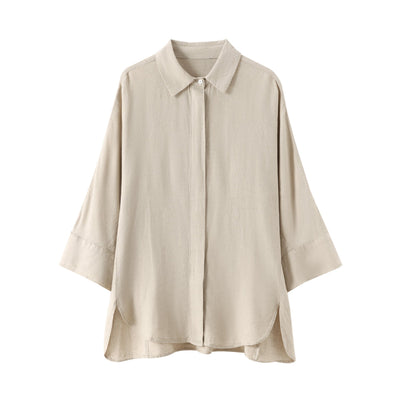 Zavando - Mühelose Casual Basic Hemd Set