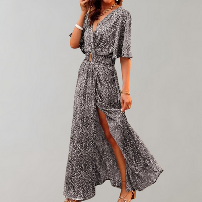 Sommerkleid Mit Wickelausschnitt Für Damen | Maxi