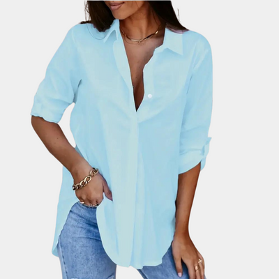 Bluse mit Langen Ärmeln für Damen