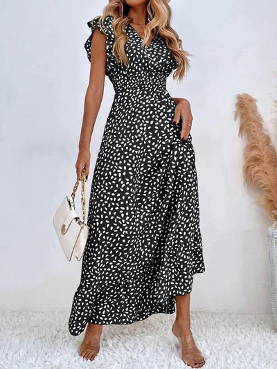 Zavando – Stilvolles Sommerkleid mit Flügelärmeln