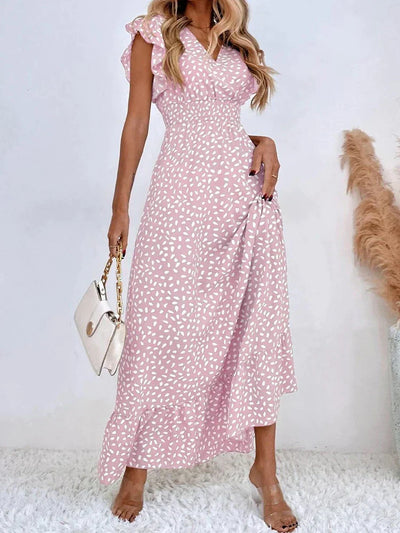 Zavando – Stilvolles Sommerkleid mit Flügelärmeln