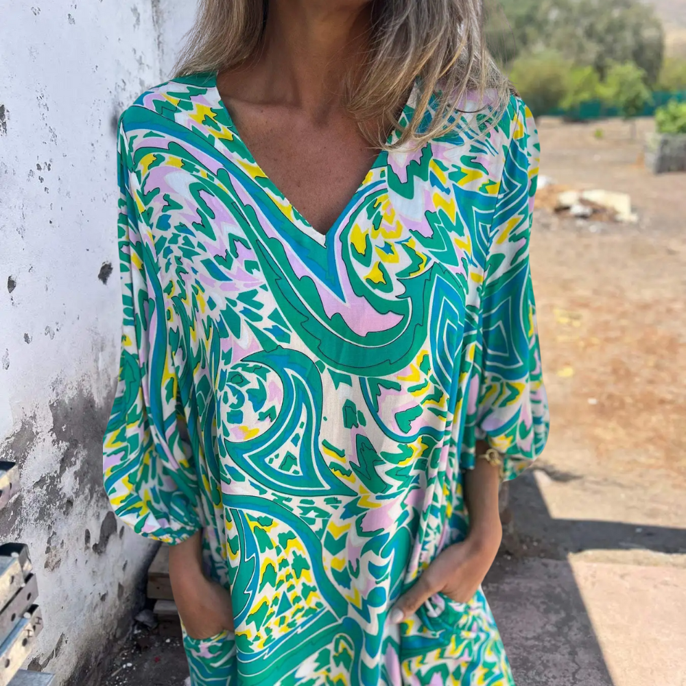 Zavando- Elegante Boho-Kleid