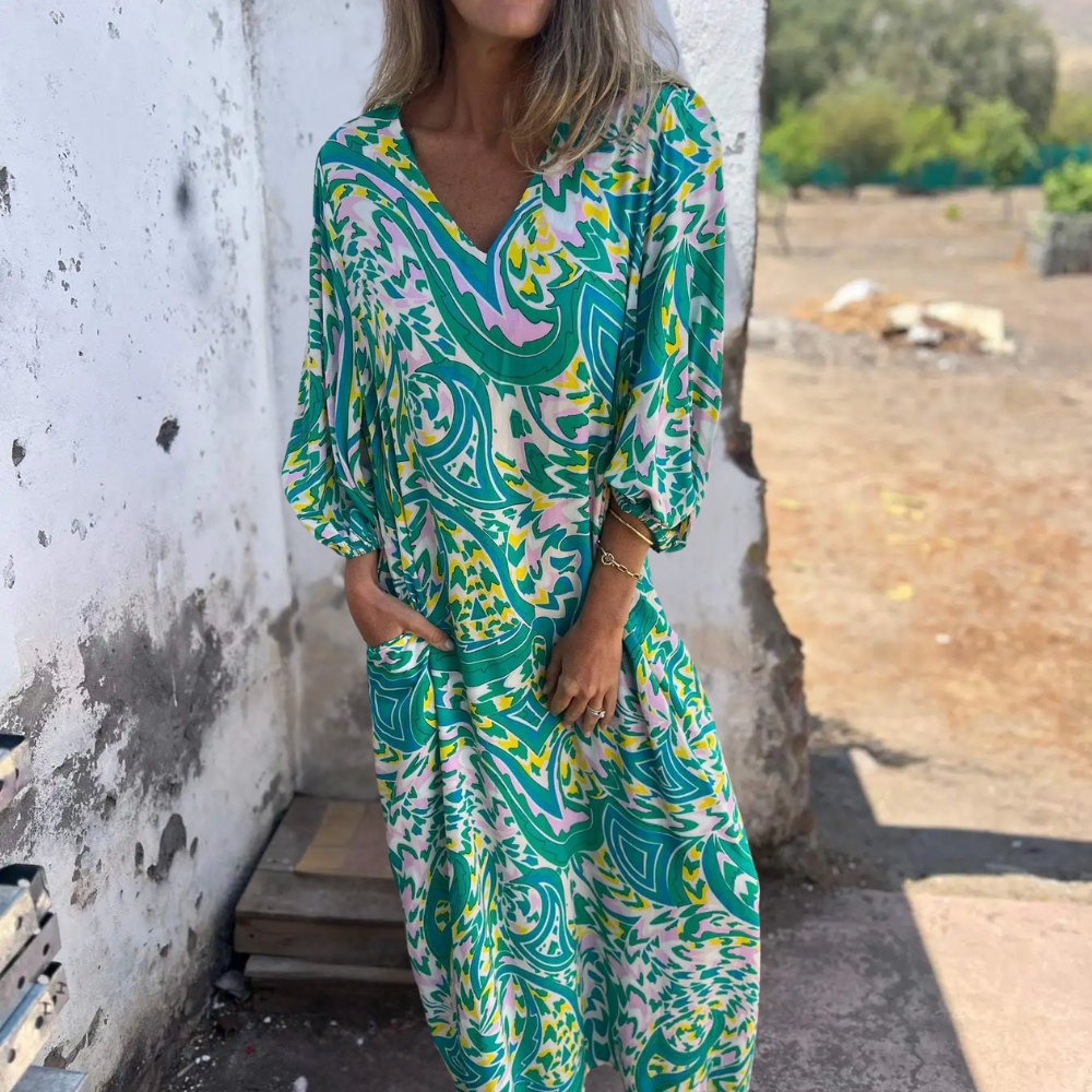 Zavando- Elegante Boho-Kleid
