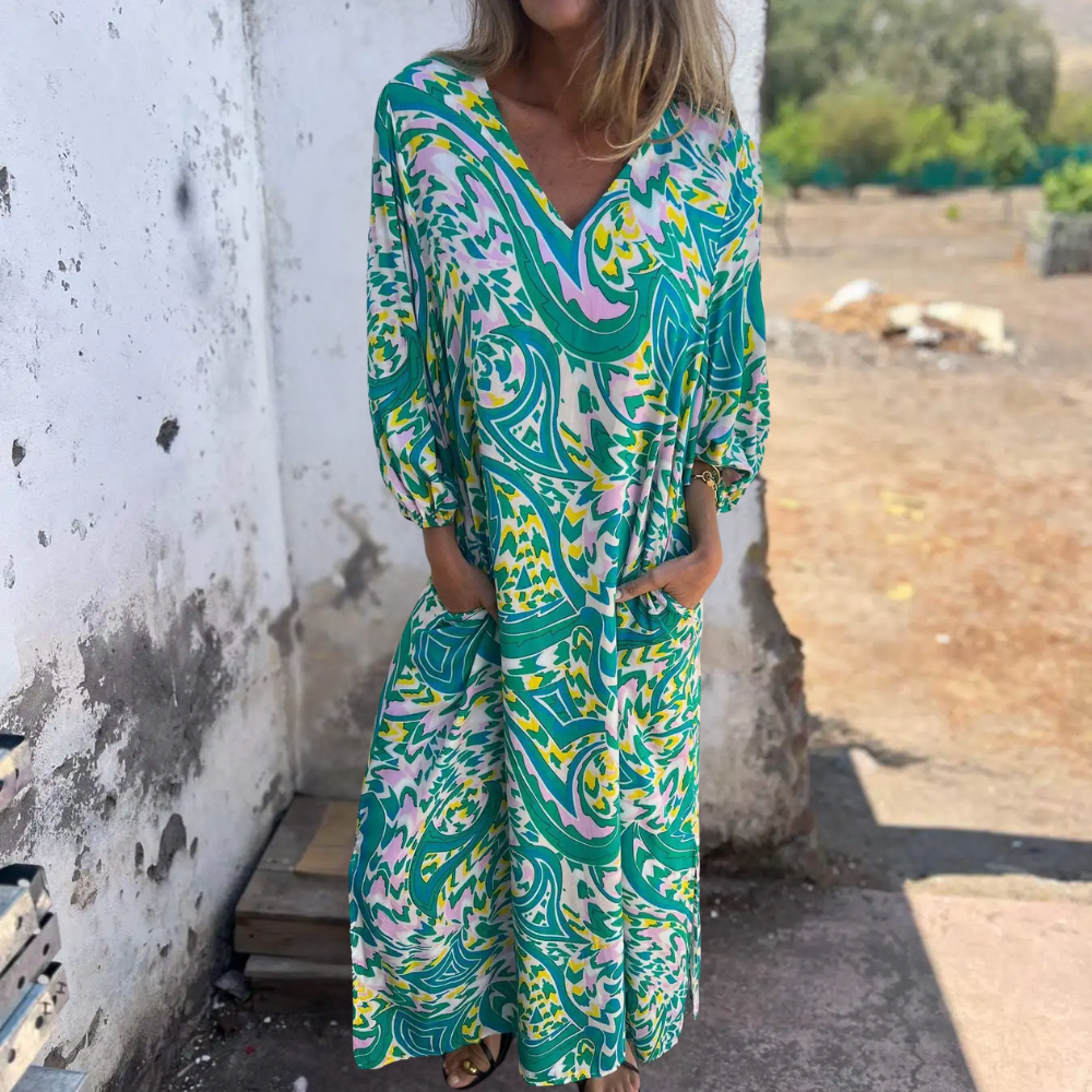 Zavando- Elegante Boho-Kleid