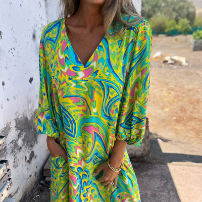 Zavando- Elegante Boho-Kleid