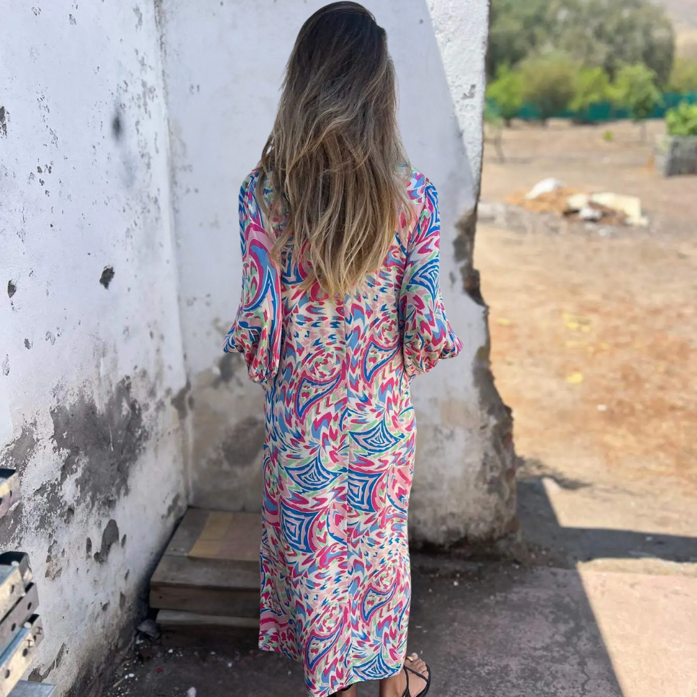 Zavando- Elegante Boho-Kleid