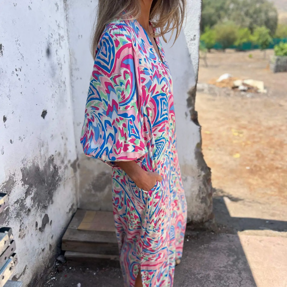 Zavando- Elegante Boho-Kleid