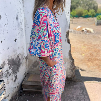 Zavando- Elegante Boho-Kleid