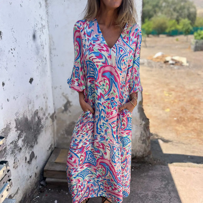 Zavando- Elegante Boho-Kleid