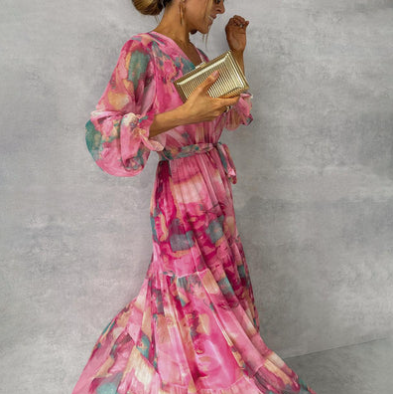 Zavando – Aquarellkleid für Damen