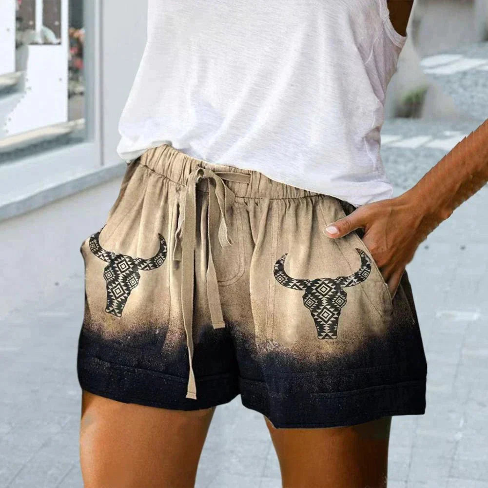 Zavando-Chic - Leichte entspannte Shorts