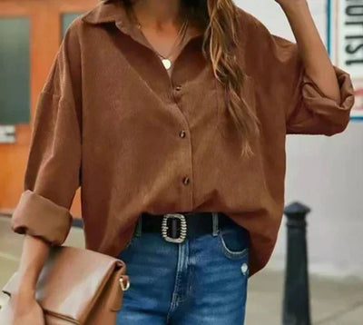Zavando | Bluse Damen Langarm | Elegant