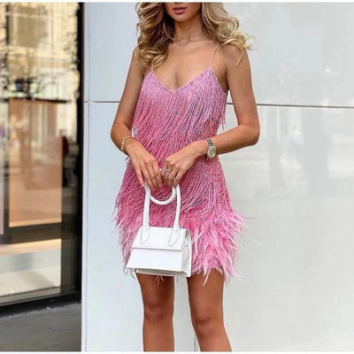 Zavando - Cocktail  Frauen Kleid
