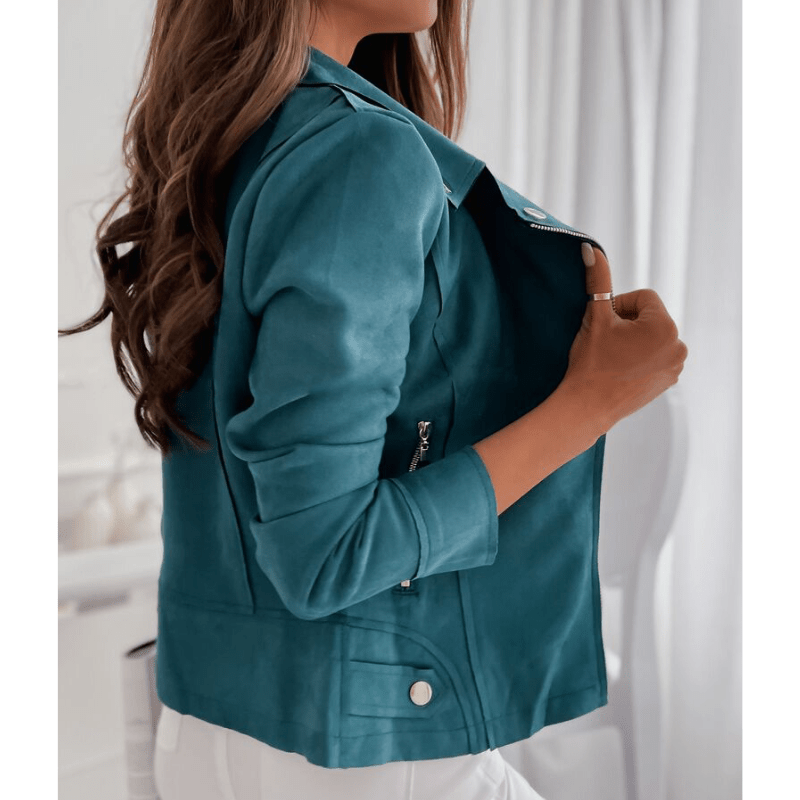 Damen Langarmjacke Mit Reißverschluss | Chic
