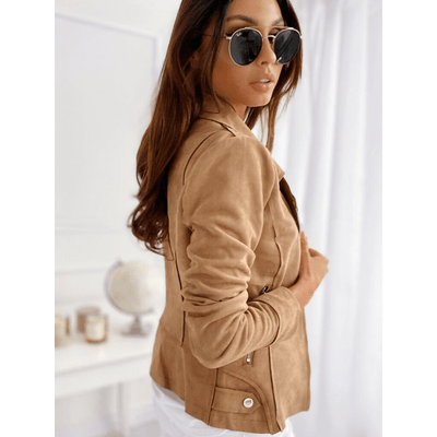 Damen Langarmjacke Mit Reißverschluss | Chic