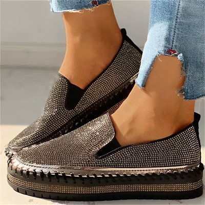 Zavando - Stilvolle glitzernde Party-Loafer