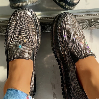 Zavando - Stilvolle glitzernde Party-Loafer