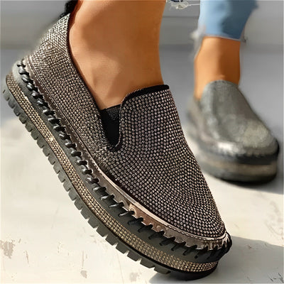 Zavando - Stilvolle glitzernde Party-Loafer