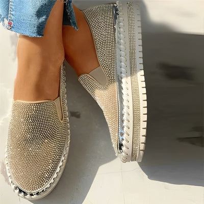 Zavando - Stilvolle glitzernde Party-Loafer