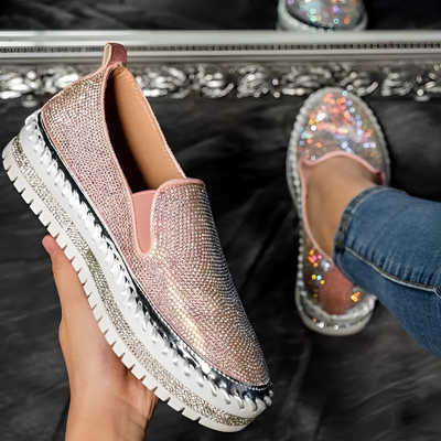 Zavando - Stilvolle glitzernde Party-Loafer