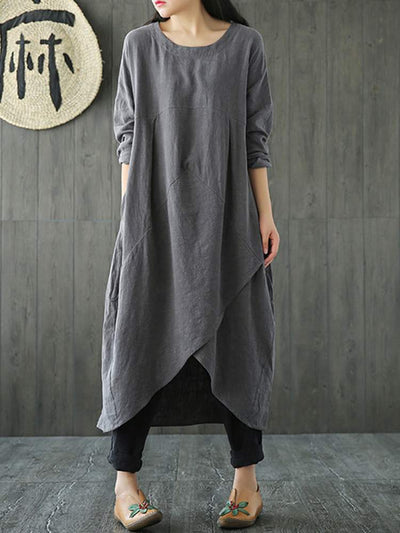 Zavando – Langärmliges Damenkleid