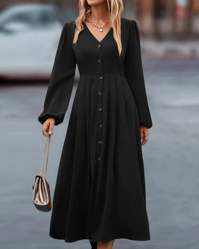 Zavando - Elegantes Herbstkleid