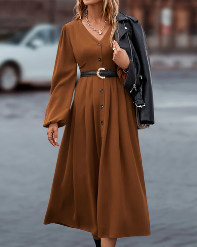 Zavando - Elegantes Herbstkleid