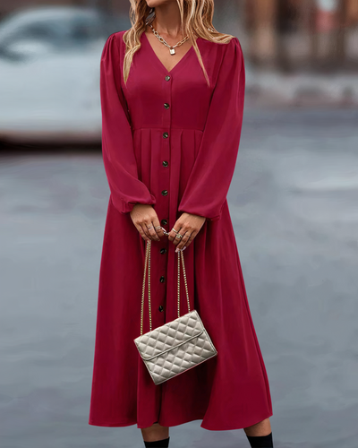 Zavando - Elegantes Herbstkleid