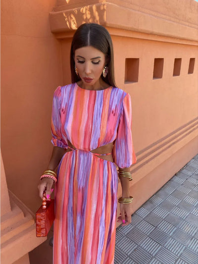 Zavando - Elegantes Rückenfreies Kleid