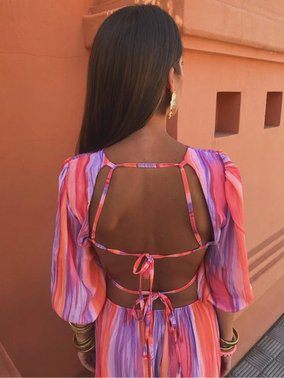 Zavando - Elegantes Rückenfreies Kleid