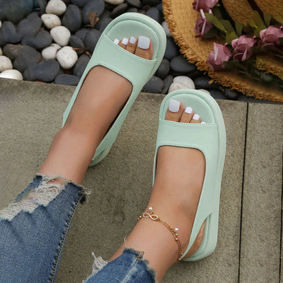 Zavando – Stylische Plateausandalen