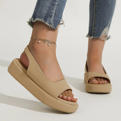 Zavando – Stylische Plateausandalen