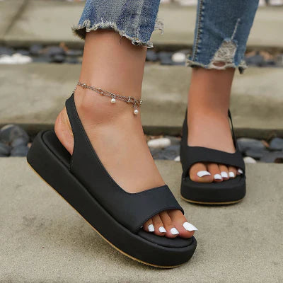 Zavando – Stylische Plateausandalen