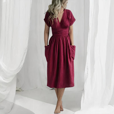 Zavando – Elegantes Wickelkleid