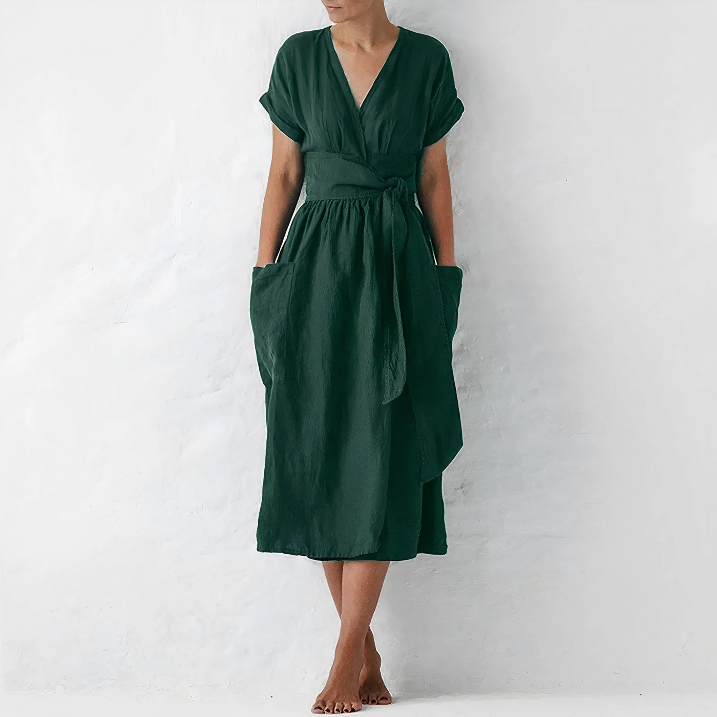 Zavando – Elegantes Wickelkleid