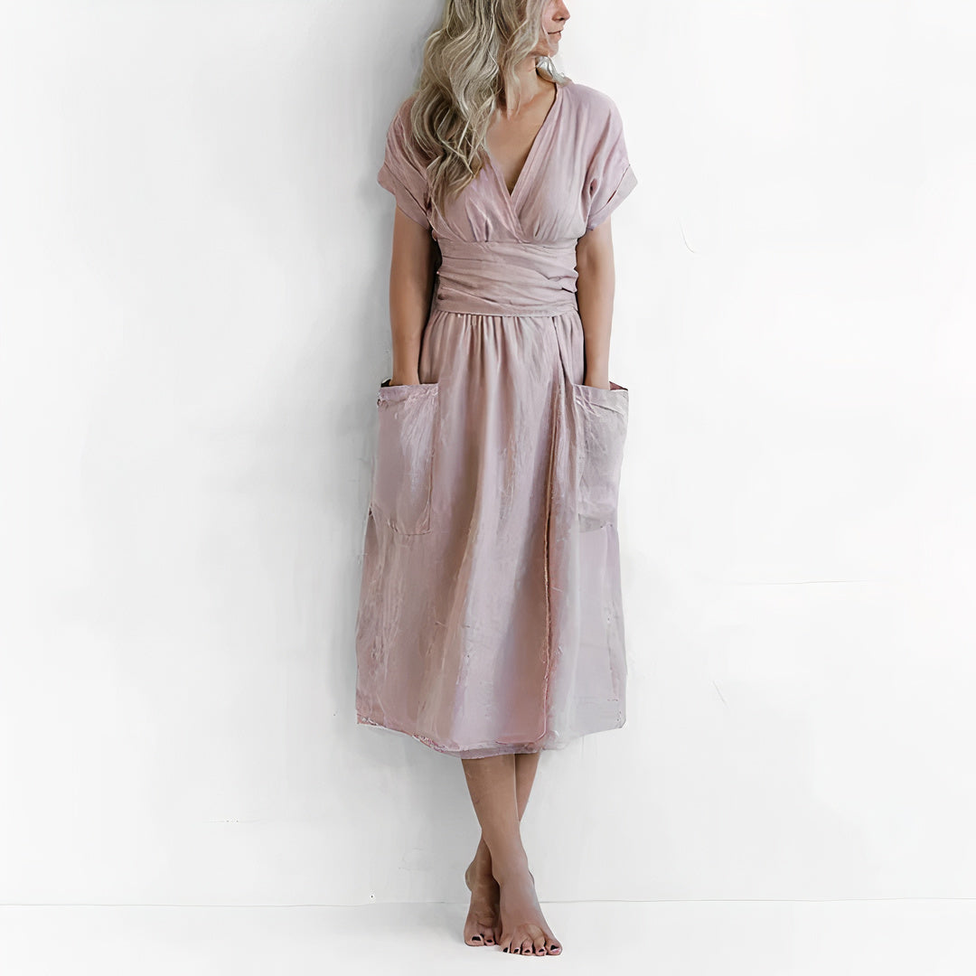 Zavando – Elegantes Wickelkleid