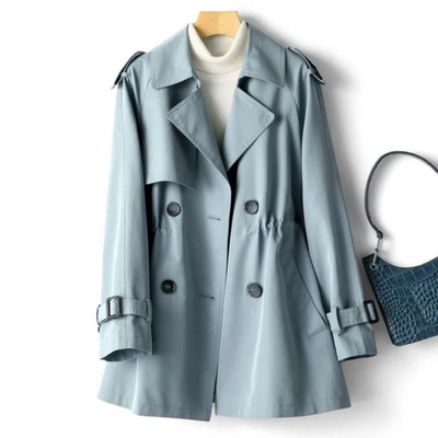 Zweireihiger Trenchcoat für Damen