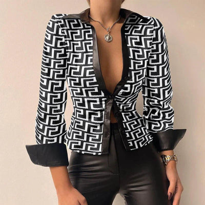 Slim Fit Langarmhemd Für Damen | Button Down